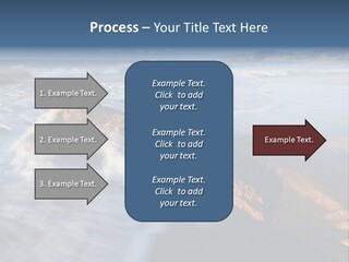A Rocky Beach With Waves Crashing On It PowerPoint Template