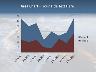 A Rocky Beach With Waves Crashing On It PowerPoint Template