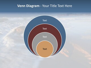 A Rocky Beach With Waves Crashing On It PowerPoint Template