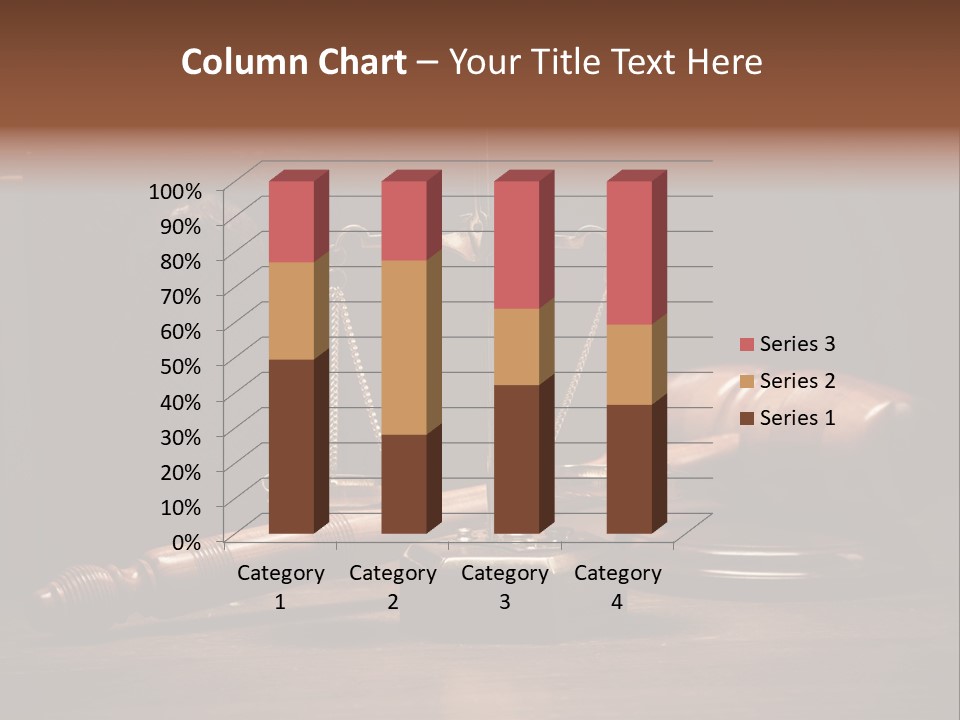 A Gaven And Scale On A Table With A Book In The Background PowerPoint Template