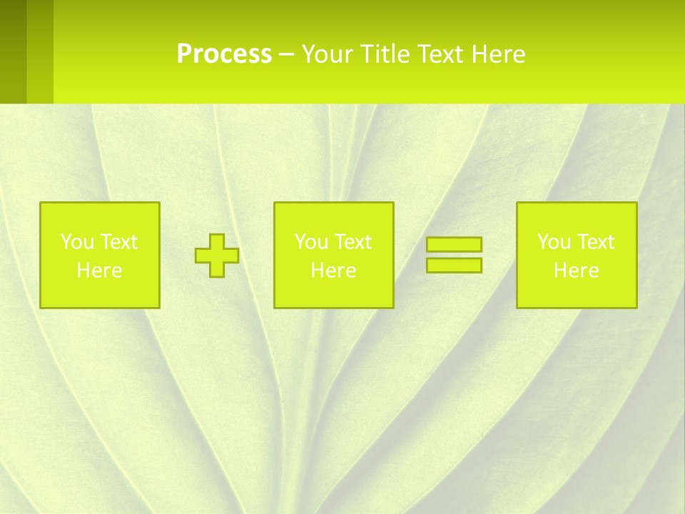 A Green Leaf Powerpoint Presentation PowerPoint Template