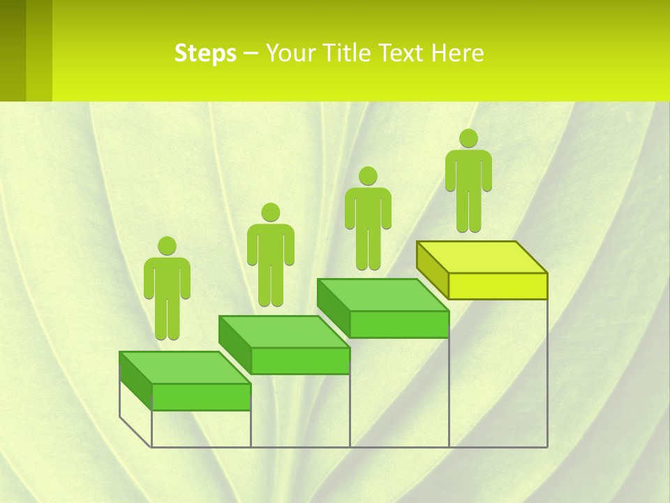 A Green Leaf Powerpoint Presentation PowerPoint Template