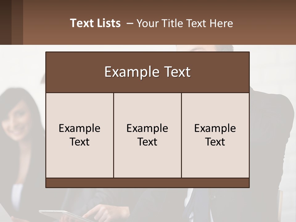 A Group Of People In Business Suits Are Talking On Their Cell Phones PowerPoint Template