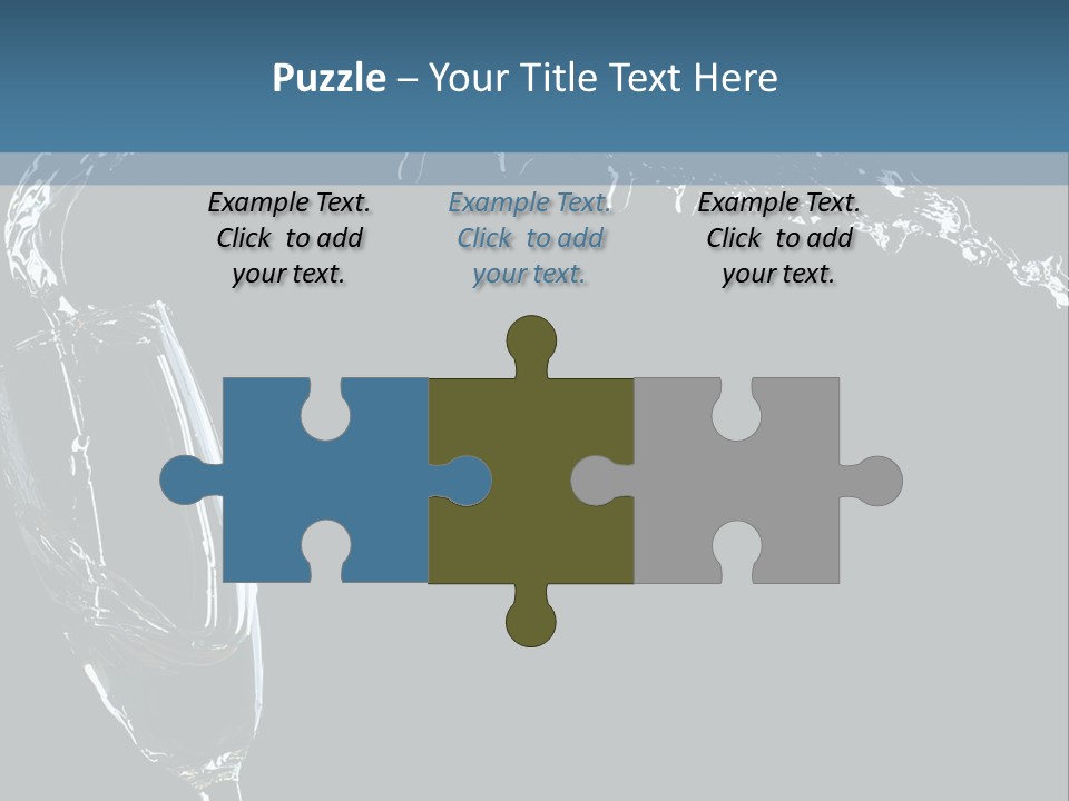 A Glass Of Wine Is Being Poured Into It PowerPoint Template