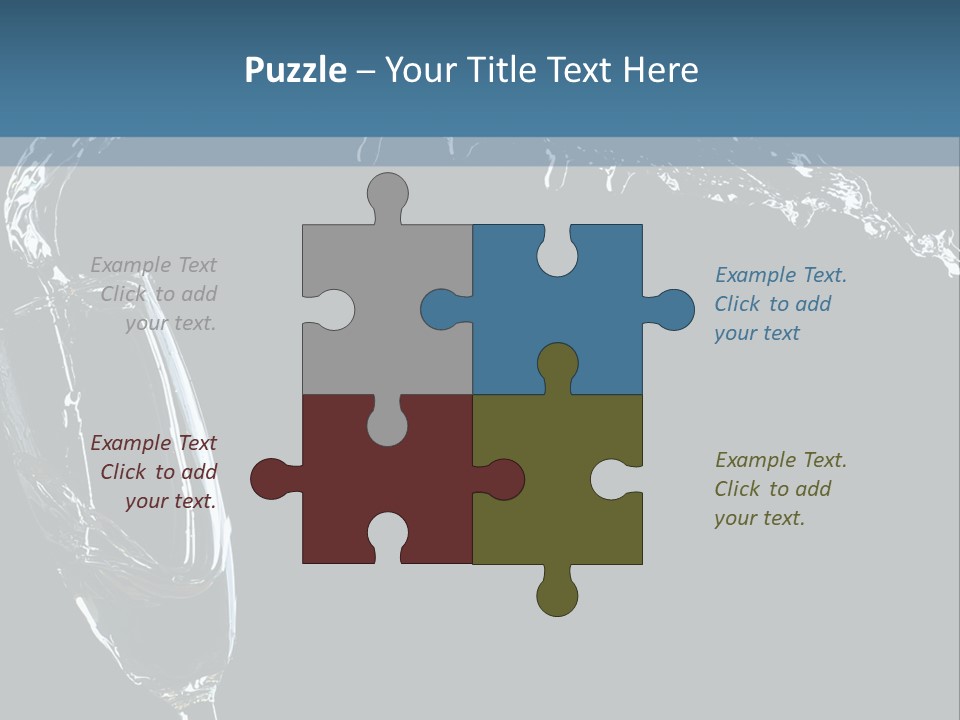 A Glass Of Wine Is Being Poured Into It PowerPoint Template