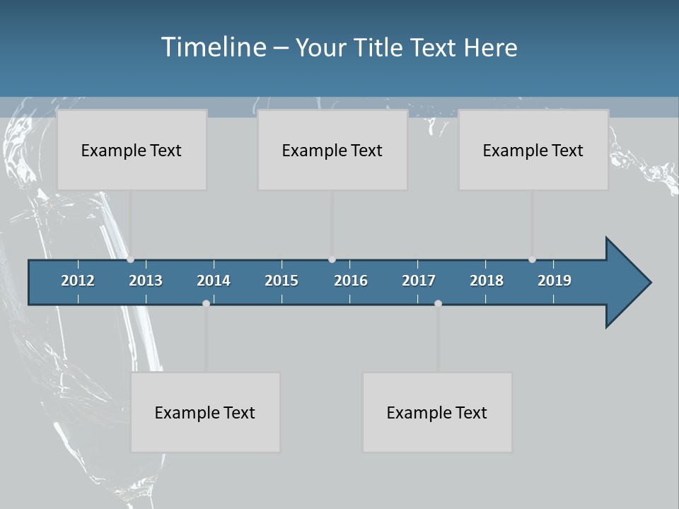A Glass Of Wine Is Being Poured Into It PowerPoint Template