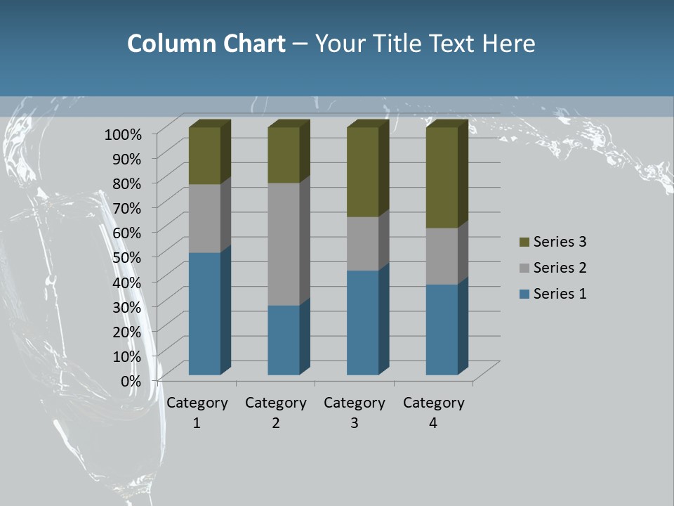 A Glass Of Wine Is Being Poured Into It PowerPoint Template