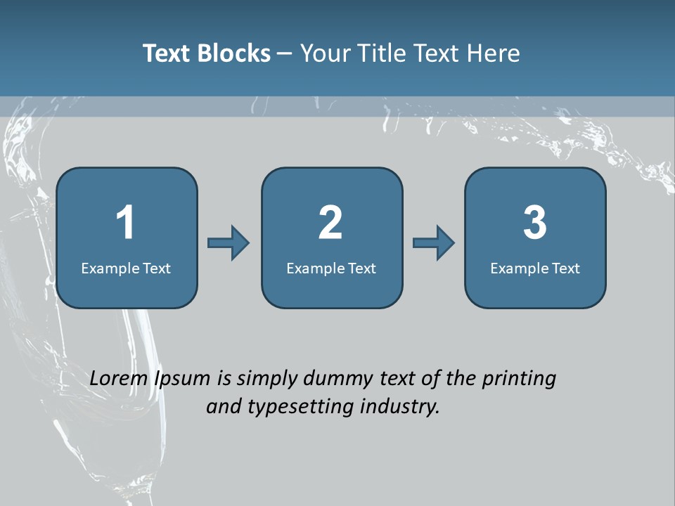 A Glass Of Wine Is Being Poured Into It PowerPoint Template