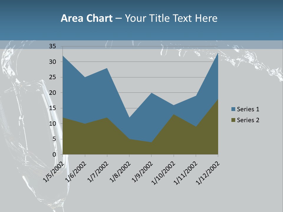 A Glass Of Wine Is Being Poured Into It PowerPoint Template