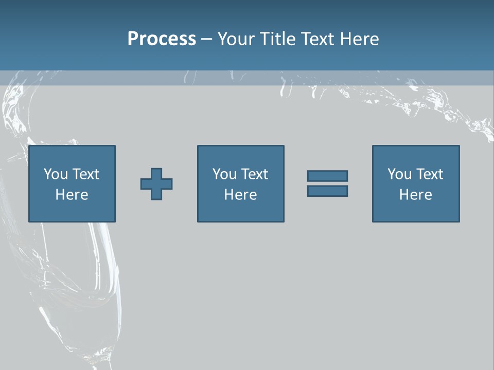 A Glass Of Wine Is Being Poured Into It PowerPoint Template