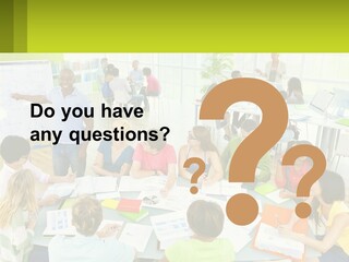 A Group Of People Sitting Around A Table With Papers PowerPoint Template