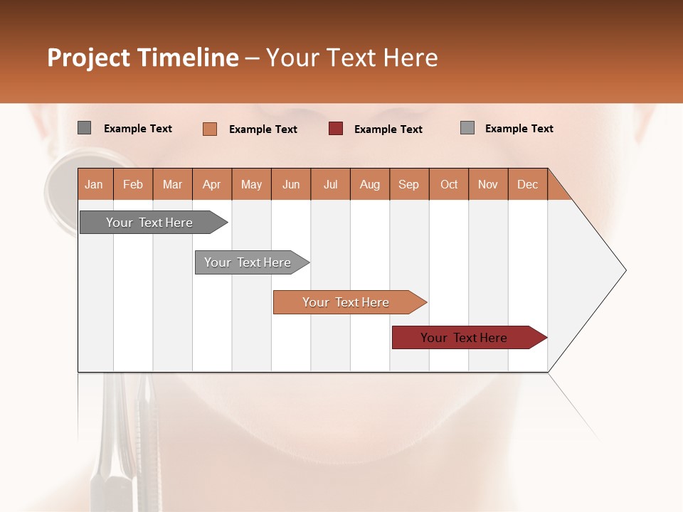 A Woman Holding A Toothbrush And A Dental Floss PowerPoint Template