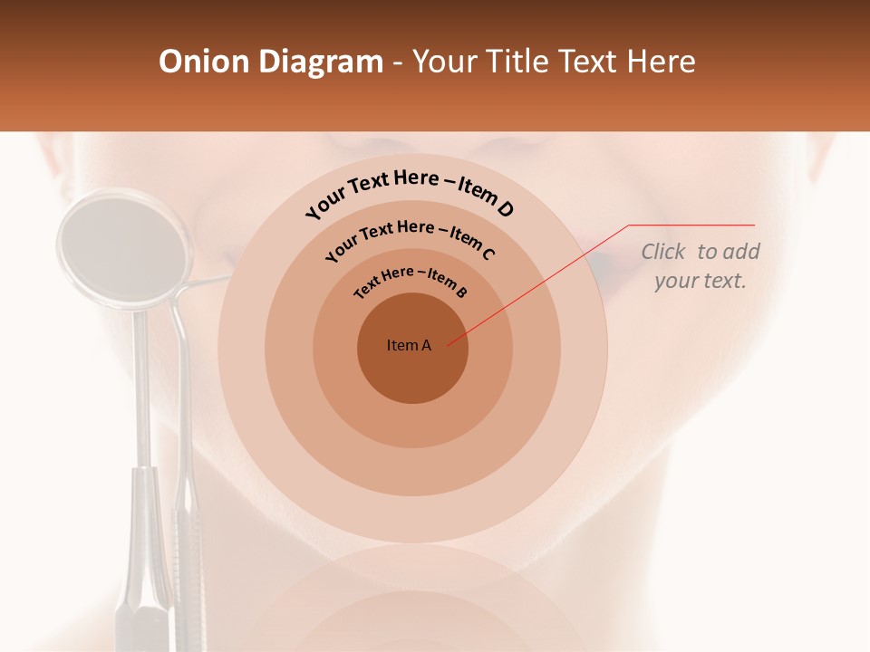 A Woman Holding A Toothbrush And A Dental Floss PowerPoint Template