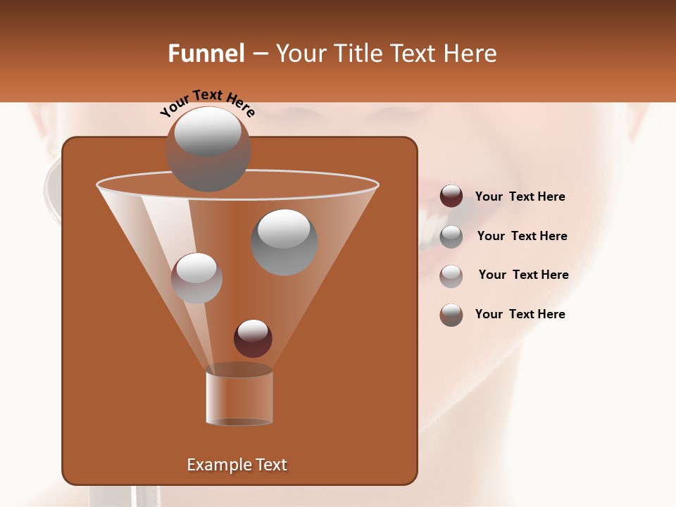 A Woman Holding A Toothbrush And A Dental Floss PowerPoint Template