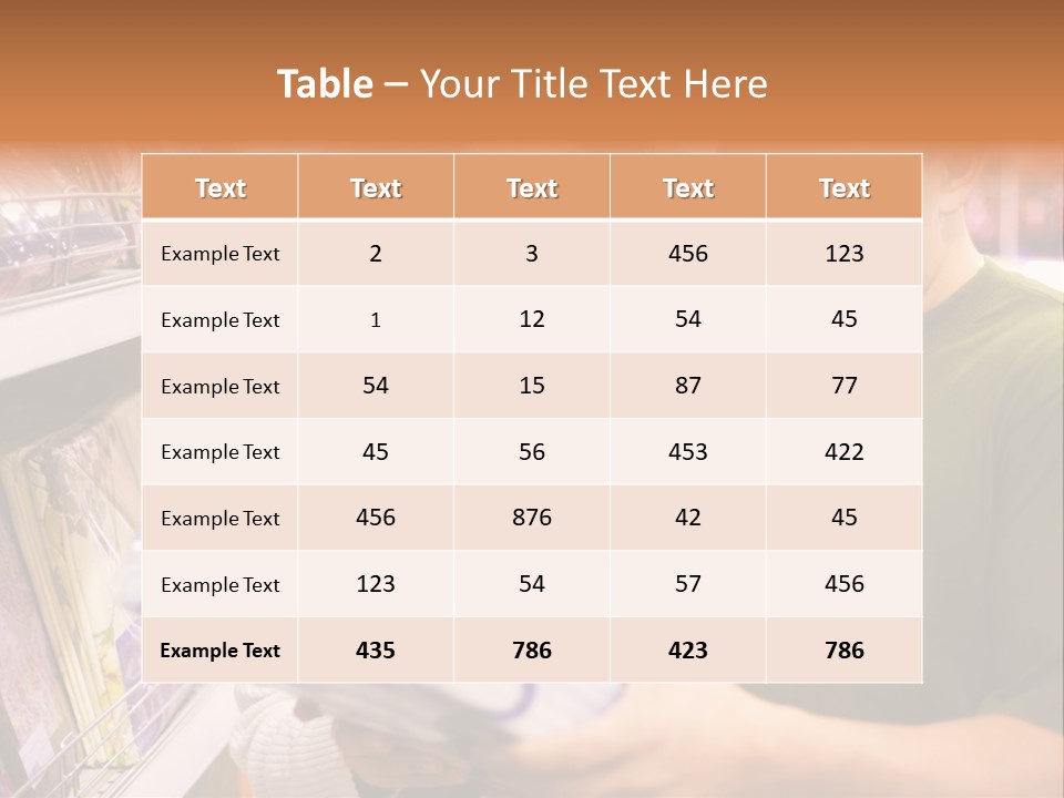 A Man And Woman Looking At A Package In A Store PowerPoint Template