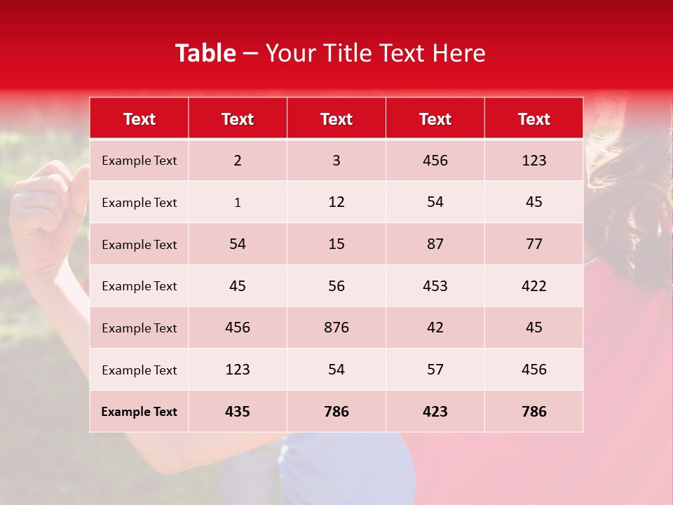A Group Of Children Posing For A Picture PowerPoint Template