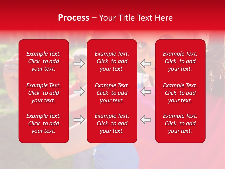 A Group Of Children Posing For A Picture PowerPoint Template