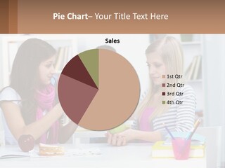 A Group Of Kids Sitting Around A Table Eating Food PowerPoint Template