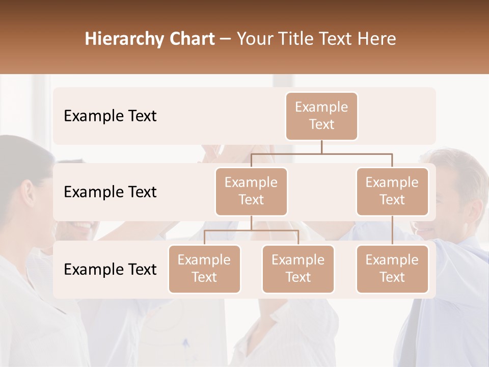 A Group Of People Holding Their Hands High In The Air PowerPoint Template