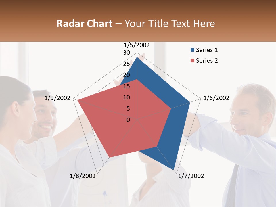 A Group Of People Holding Their Hands High In The Air PowerPoint Template