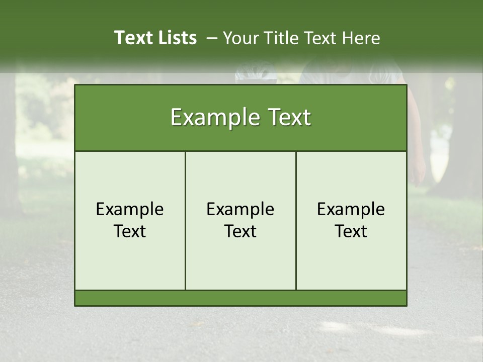 A Man Teaching A Boy How To Ride A Bike PowerPoint Template