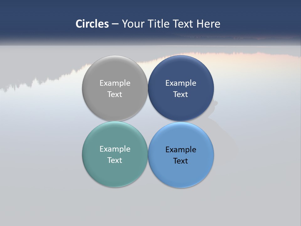 A Person Sitting On A Rock In Front Of A Body Of Water PowerPoint Template