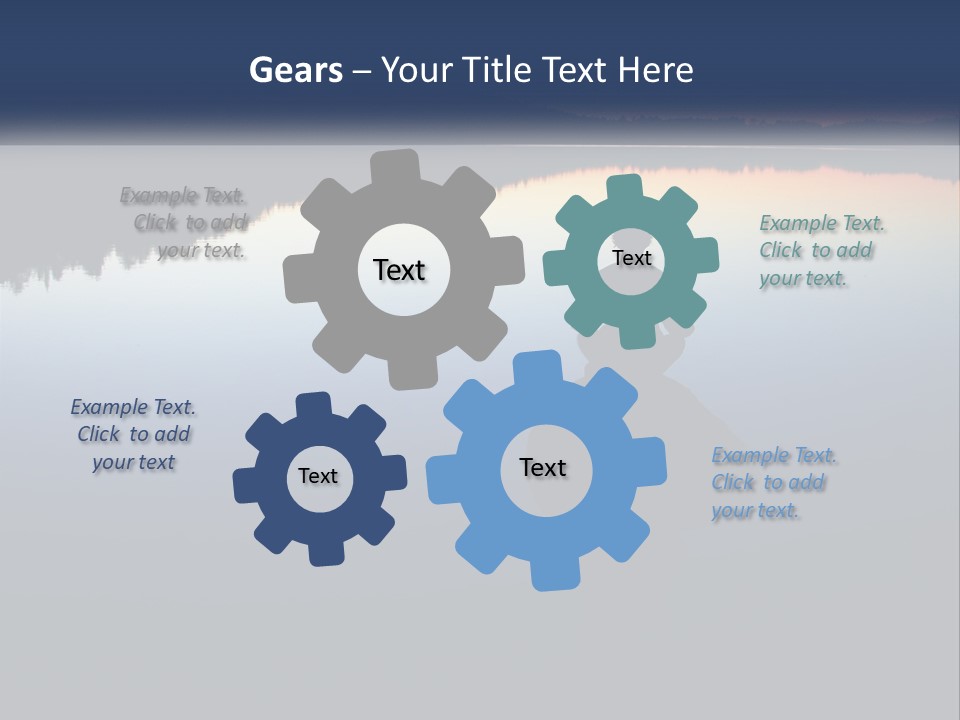 A Person Sitting On A Rock In Front Of A Body Of Water PowerPoint Template