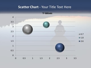 A Person Sitting On A Rock In Front Of A Body Of Water PowerPoint Template