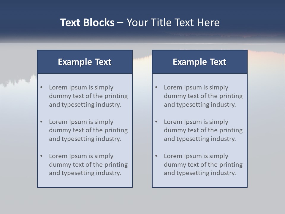 A Person Sitting On A Rock In Front Of A Body Of Water PowerPoint Template