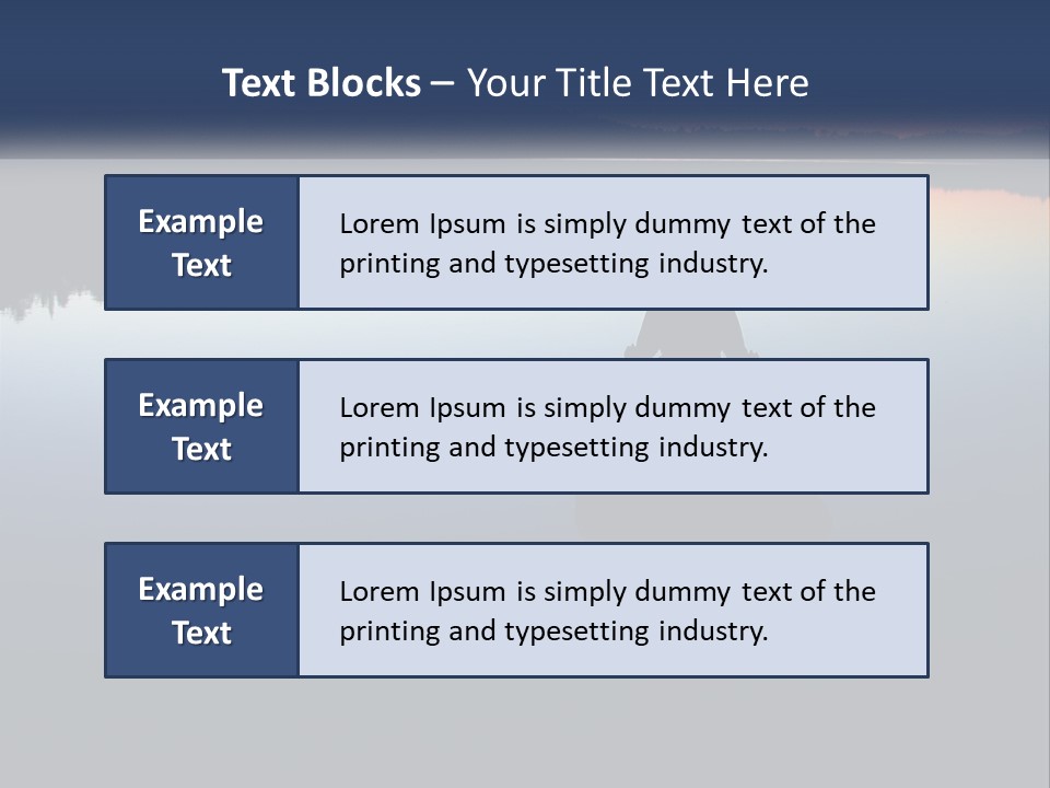 A Person Sitting On A Rock In Front Of A Body Of Water PowerPoint Template