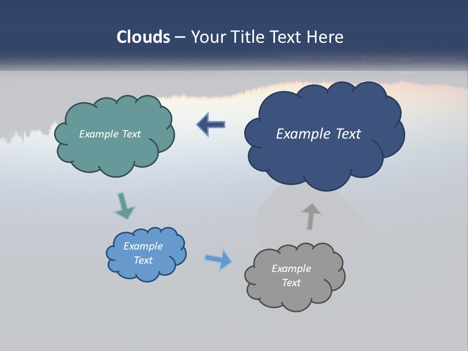 A Person Sitting On A Rock In Front Of A Body Of Water PowerPoint Template
