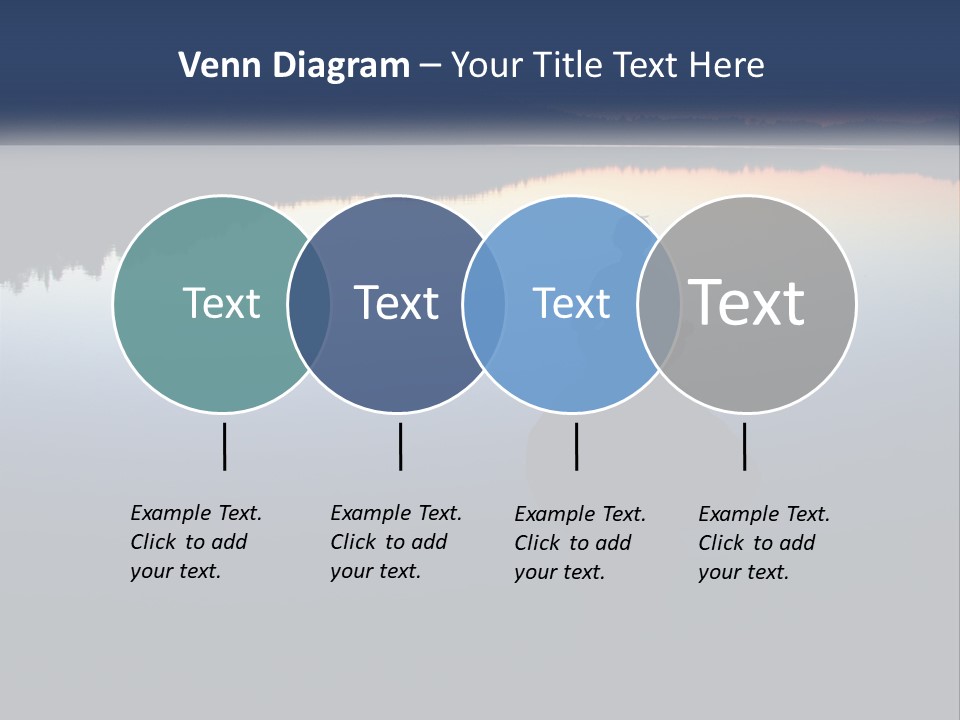 A Person Sitting On A Rock In Front Of A Body Of Water PowerPoint Template