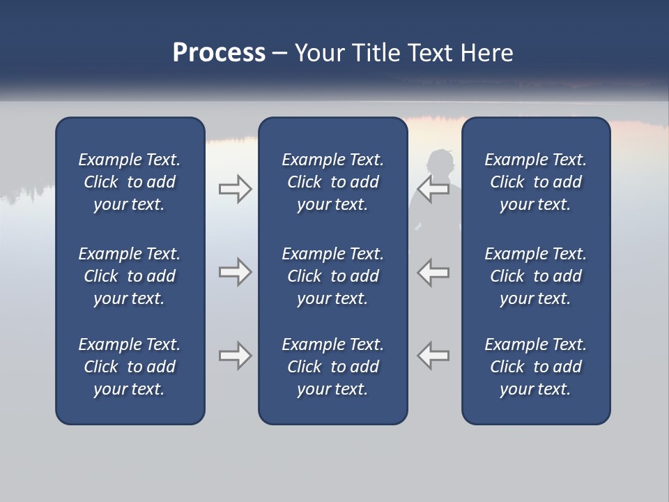 A Person Sitting On A Rock In Front Of A Body Of Water PowerPoint Template
