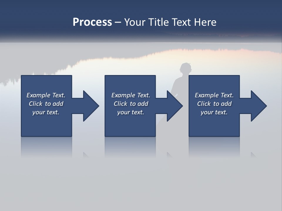 A Person Sitting On A Rock In Front Of A Body Of Water PowerPoint Template