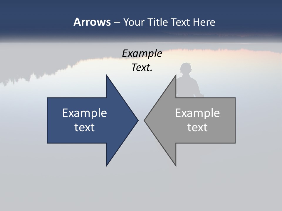 A Person Sitting On A Rock In Front Of A Body Of Water PowerPoint Template