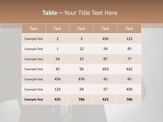 A Man In A Suit Holding A Blue Circuit Board In His Chest PowerPoint Template