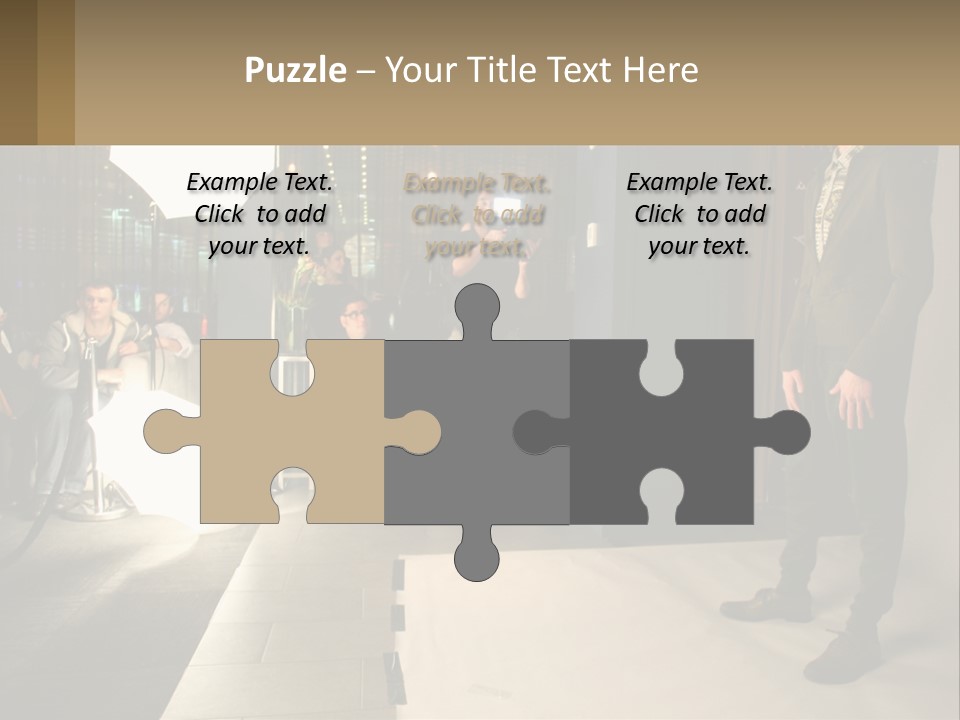 A Man Standing In Front Of A Group Of People PowerPoint Template