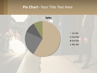A Man Standing In Front Of A Group Of People PowerPoint Template