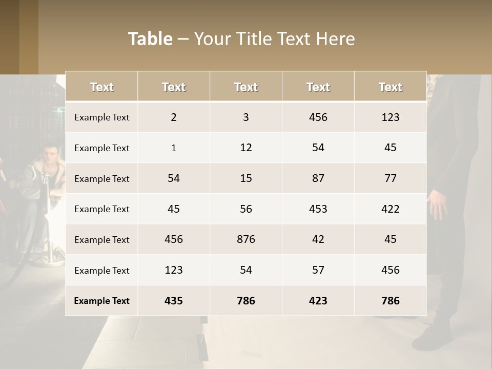 A Man Standing In Front Of A Group Of People PowerPoint Template