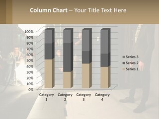 A Man Standing In Front Of A Group Of People PowerPoint Template