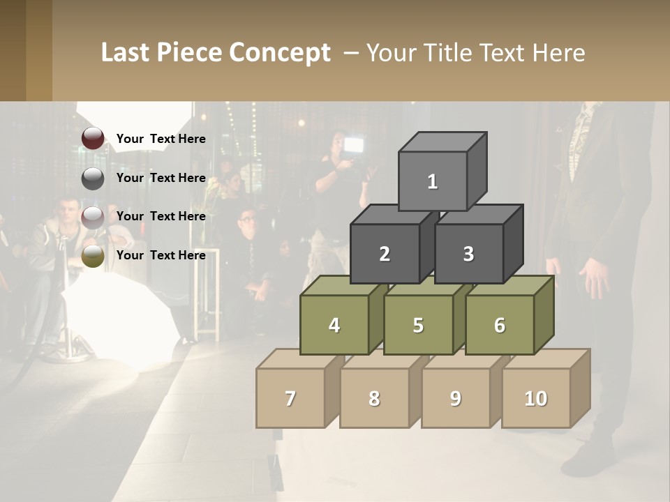 A Man Standing In Front Of A Group Of People PowerPoint Template