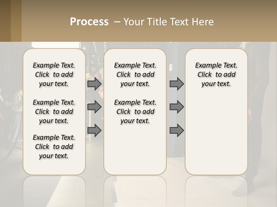 A Man Standing In Front Of A Group Of People PowerPoint Template