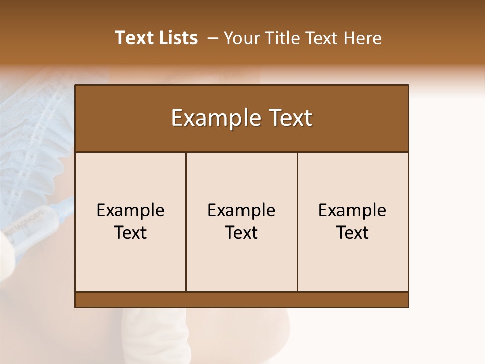 A Woman Getting Her Nose Examined By A Doctor PowerPoint Template
