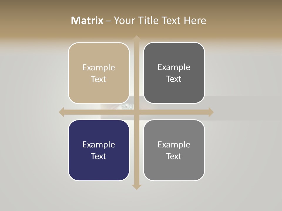 A Picture Of A Person's Eye With A Light Coming Out Of It PowerPoint Template
