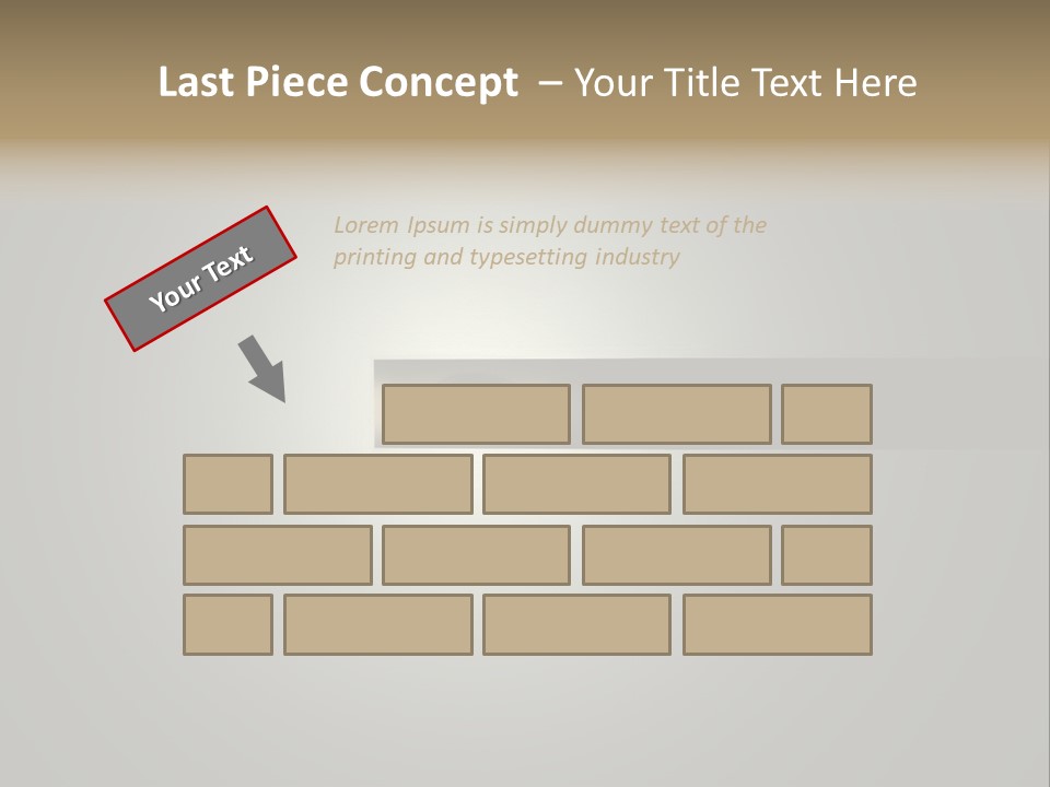A Picture Of A Person's Eye With A Light Coming Out Of It PowerPoint Template