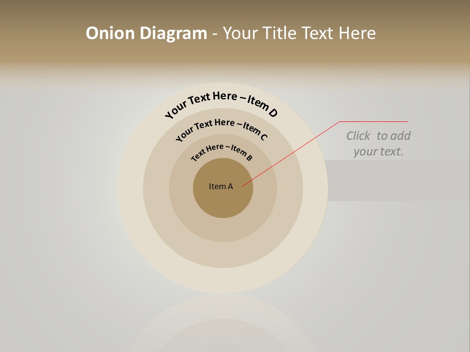 A Picture Of A Person's Eye With A Light Coming Out Of It PowerPoint Template