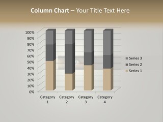 A Picture Of A Person's Eye With A Light Coming Out Of It PowerPoint Template