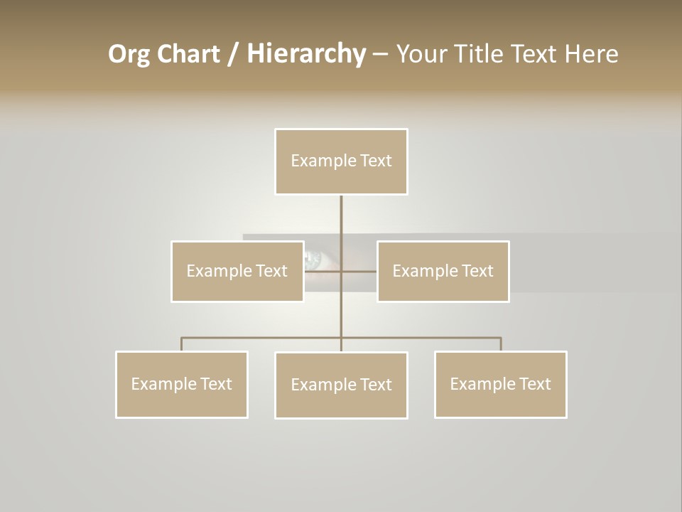 A Picture Of A Person's Eye With A Light Coming Out Of It PowerPoint Template