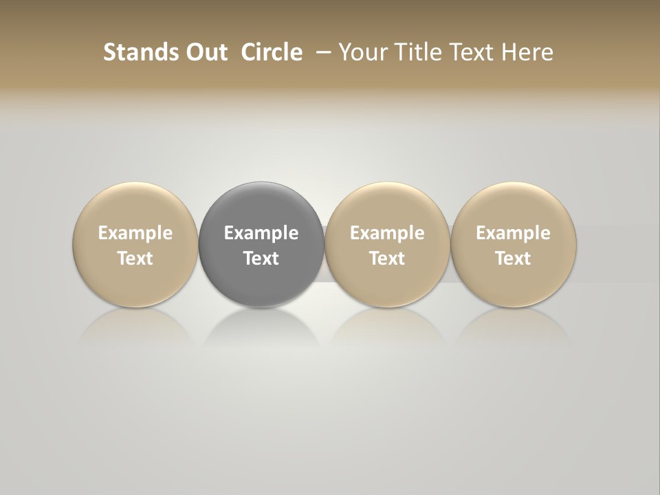 A Picture Of A Person's Eye With A Light Coming Out Of It PowerPoint Template