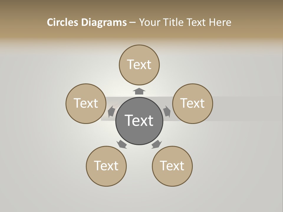 A Picture Of A Person's Eye With A Light Coming Out Of It PowerPoint Template